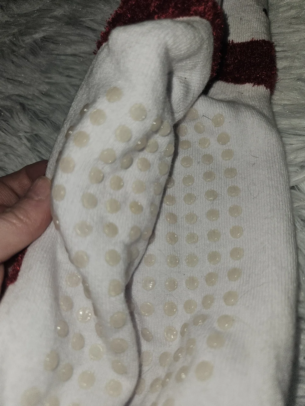 Joe Boxer Snowman Crew Socks w/ Grippers • Men’s 10–13 • NWT Cozy Holiday Socks